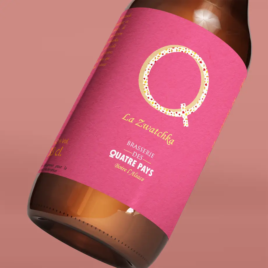 bouteille de bière la zwatchka