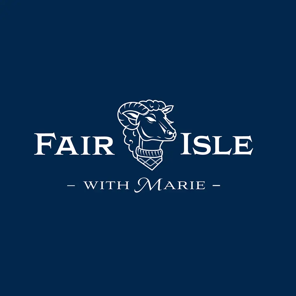 LOGO logo aver un mouton pour fair isle