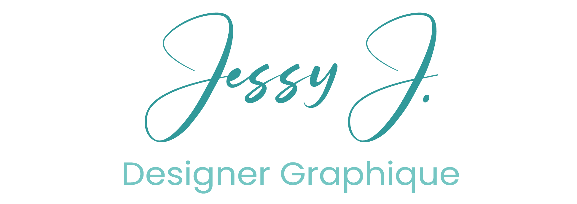 logo copie 2 texte Jessy J designer graphique écrit en plein écran